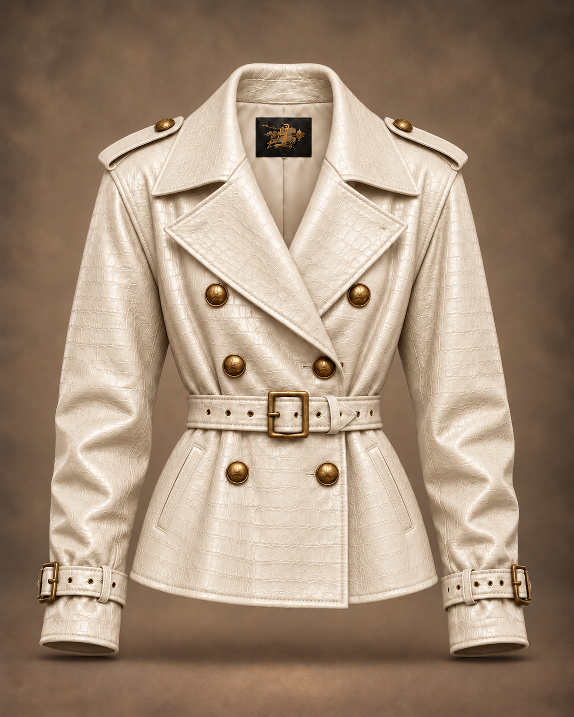 Balci Ateliers – Damen Jacke Balci Edition, hüftlang, ivory, Vorderansicht