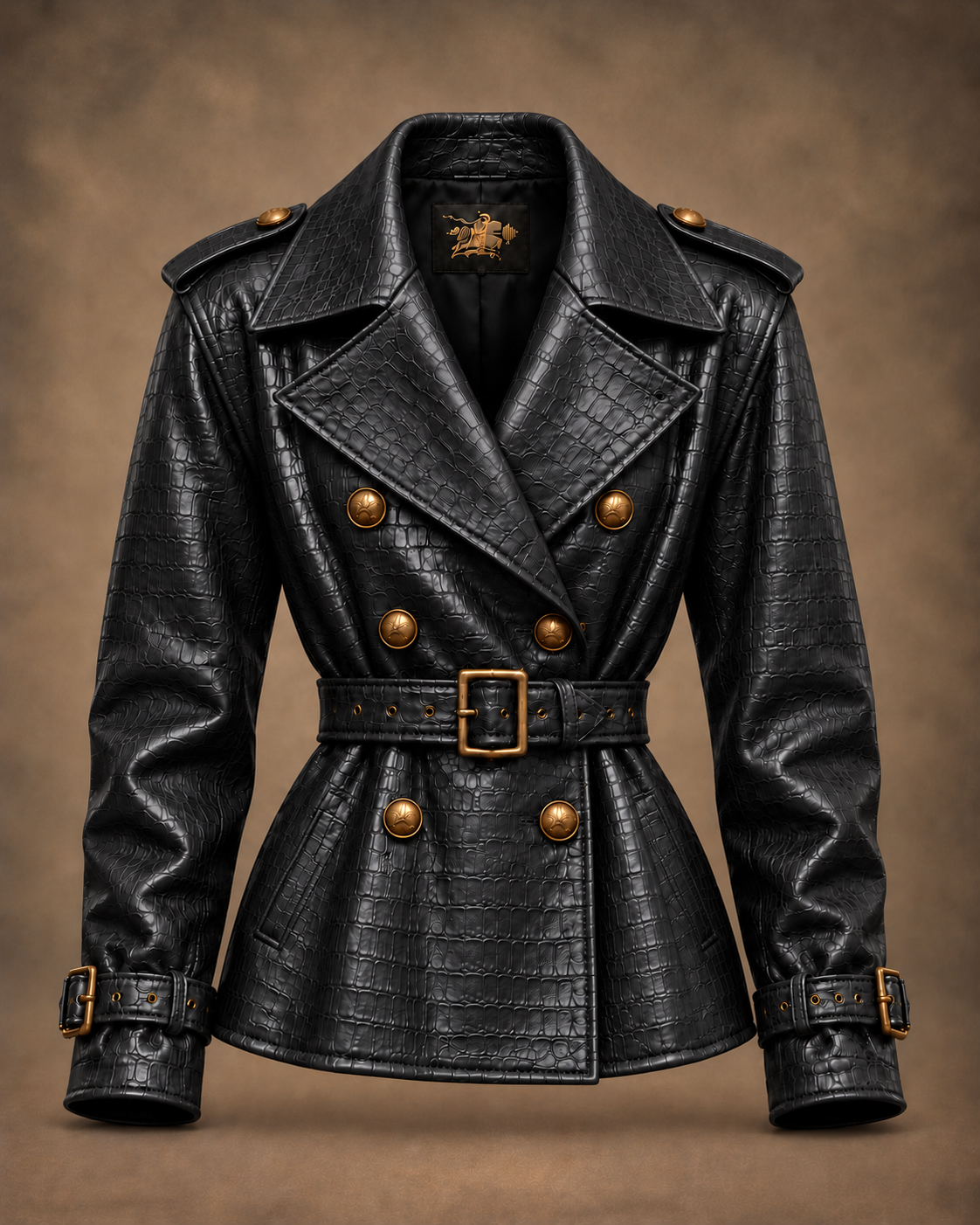 Balci Ateliers – Damen Jacke Balci Edition, hüftlang, schwarz, Vorderansicht
