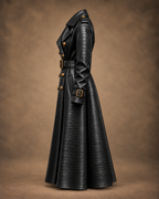 Balci Ateliers – Damen Jacke Balci Edition, mantel, schwarz, Seitenansicht